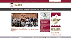 Desktop Screenshot of fezana.org